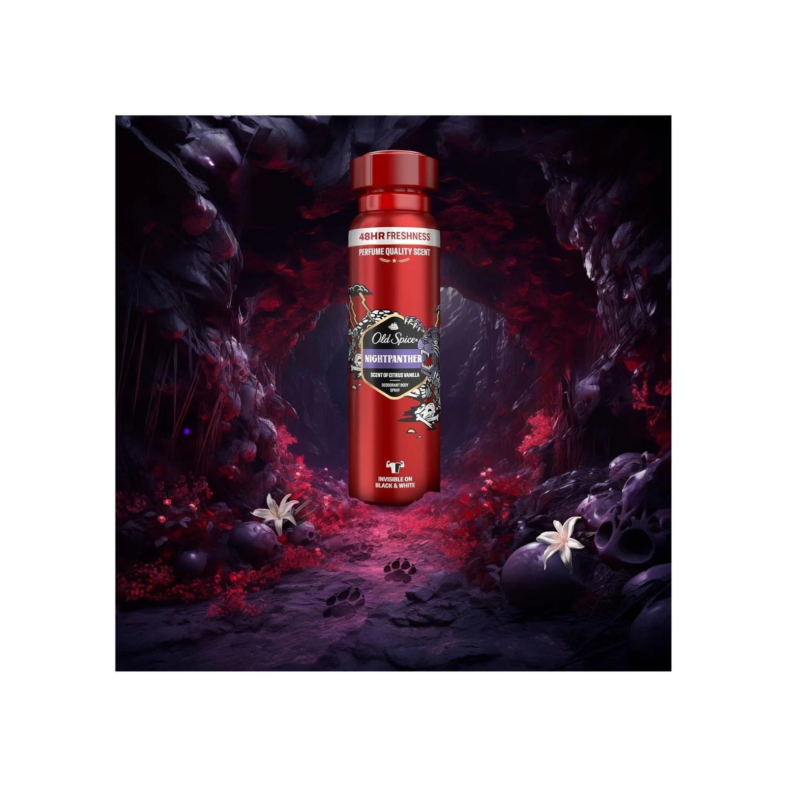 Old Spice NightPanther Deodorant Body Spray For Men 150ml - Image 5