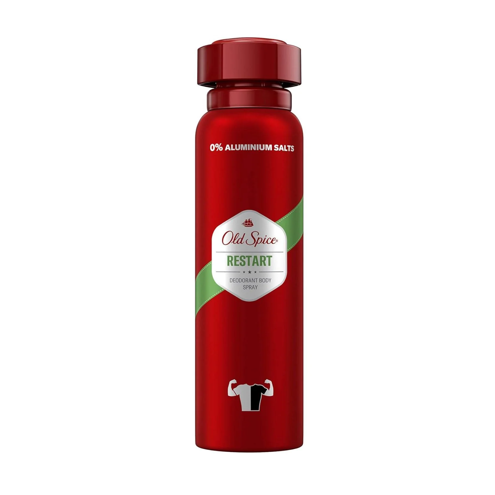 Old Spice Restart Deodorant Body Spray, Aluminium-Free Long-Lasting Men's Deodorant, 150 ml