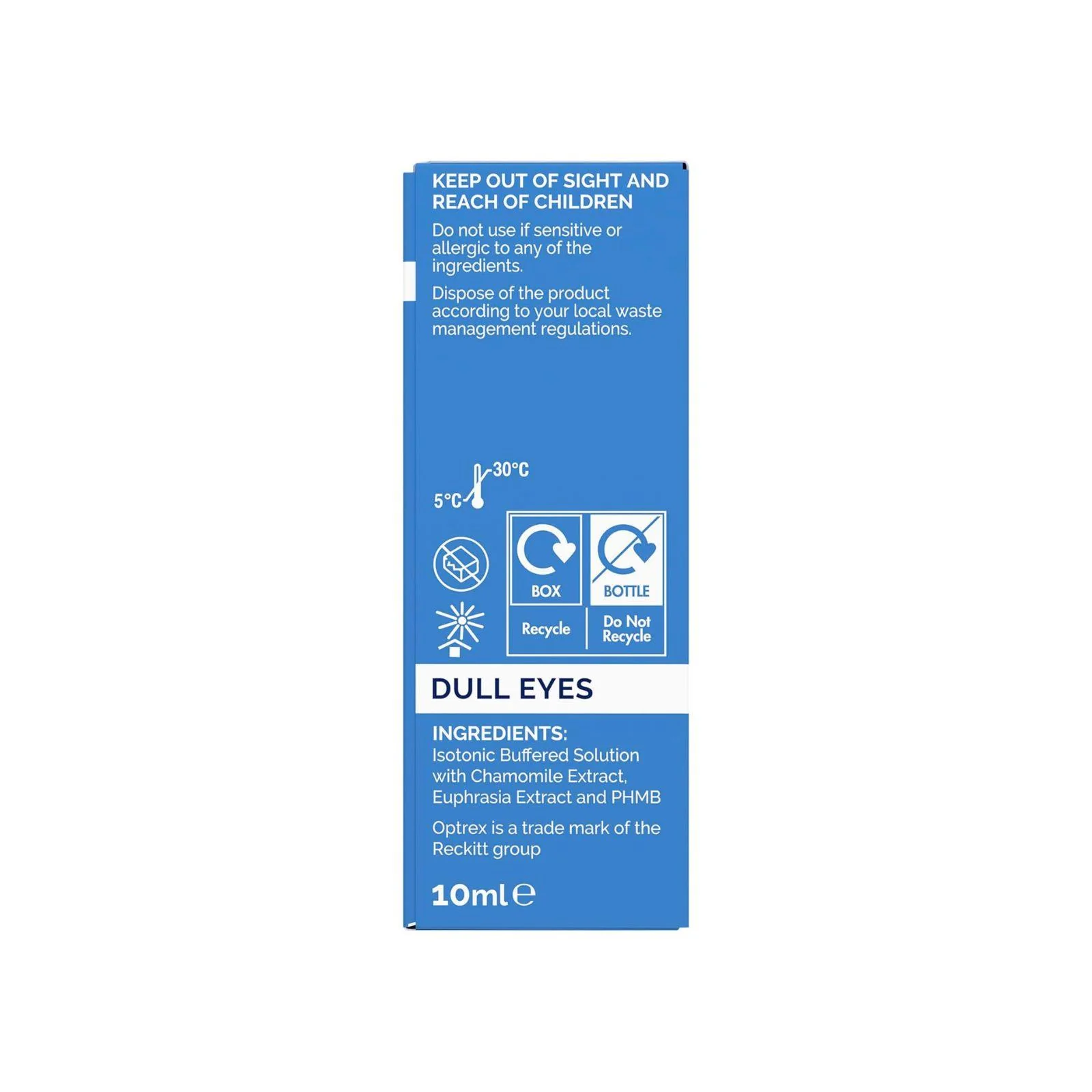 Optrex Dazzling Eye Drops for Dull Eyes, brightens and revives, 10ml - Image 4