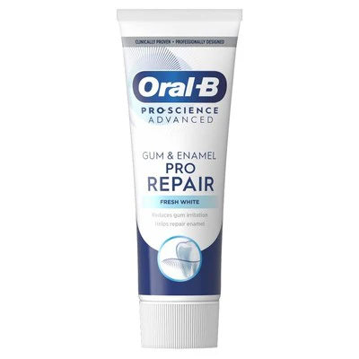 Oral-B Gum & Enamel Pro Repair Fresh White Toothpaste 75ml