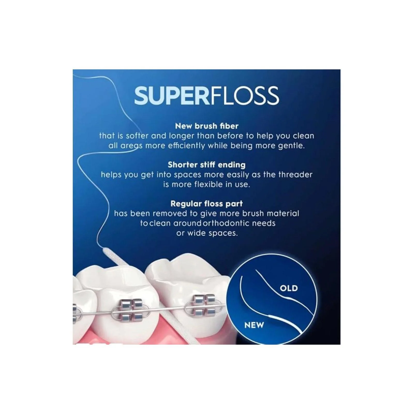 Oral -B Super Flosser Threader 50m - Image 4