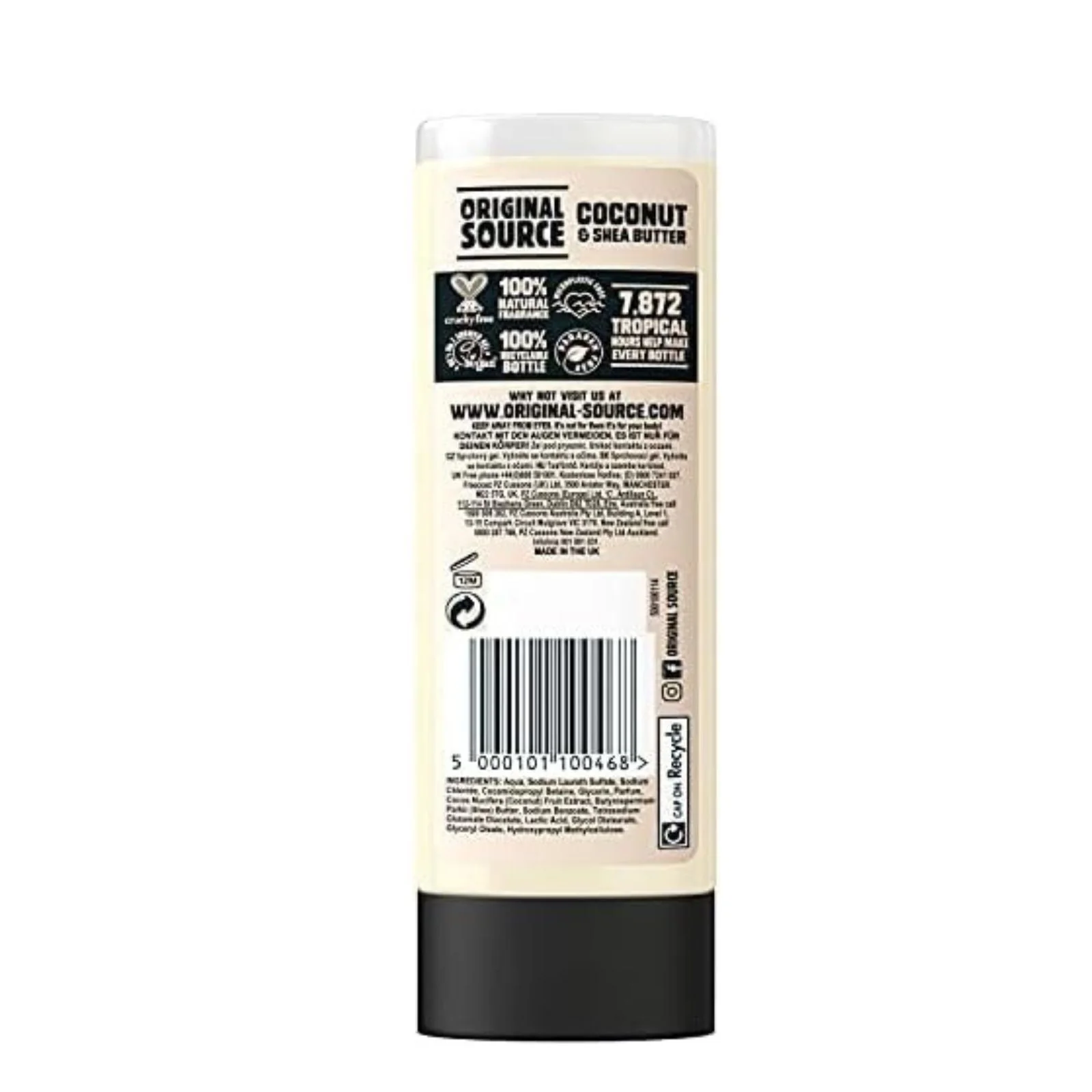 Original Source Coconut & Shea Butter Shower Gel 250ml - Image 2