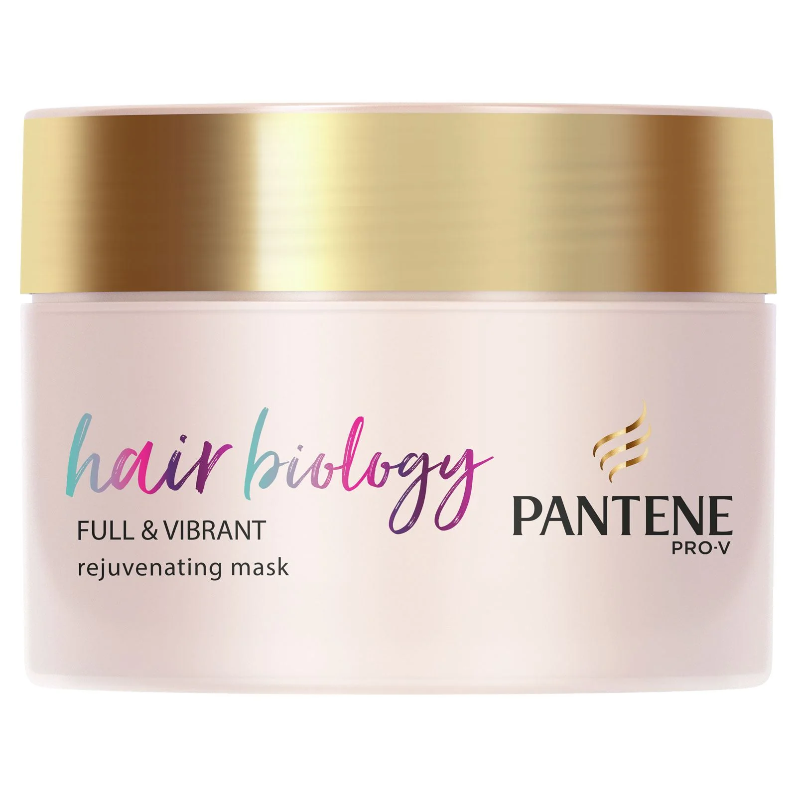 Pantene Hair Biology Hair Mask Full and Vibrant, Rejuvenating Hair Thickener Mask 160ml