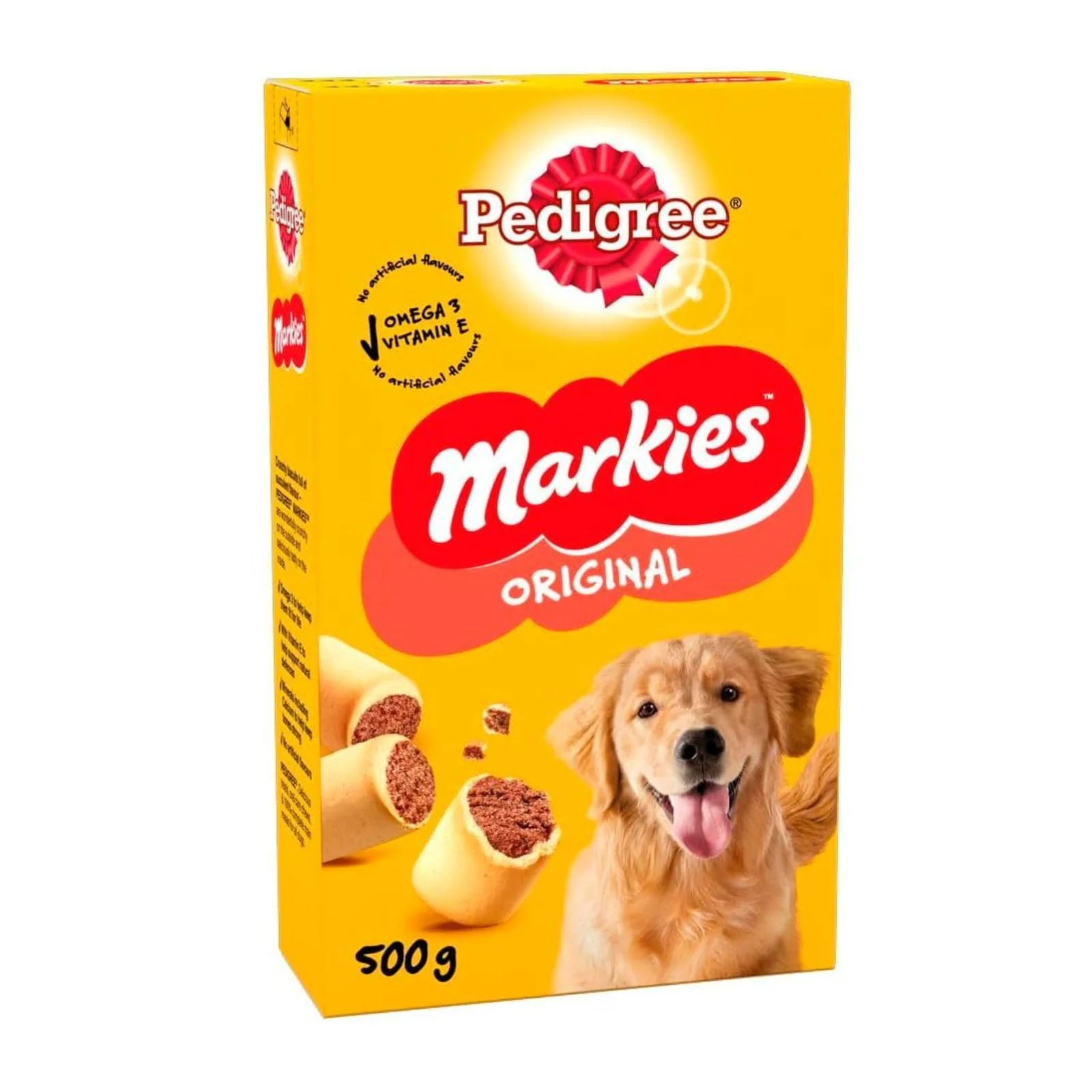Pedigree Markies - Dog Biscuit Treats with Marrowbone, for Adult Dogs 500g (Box of 12) - Image 2