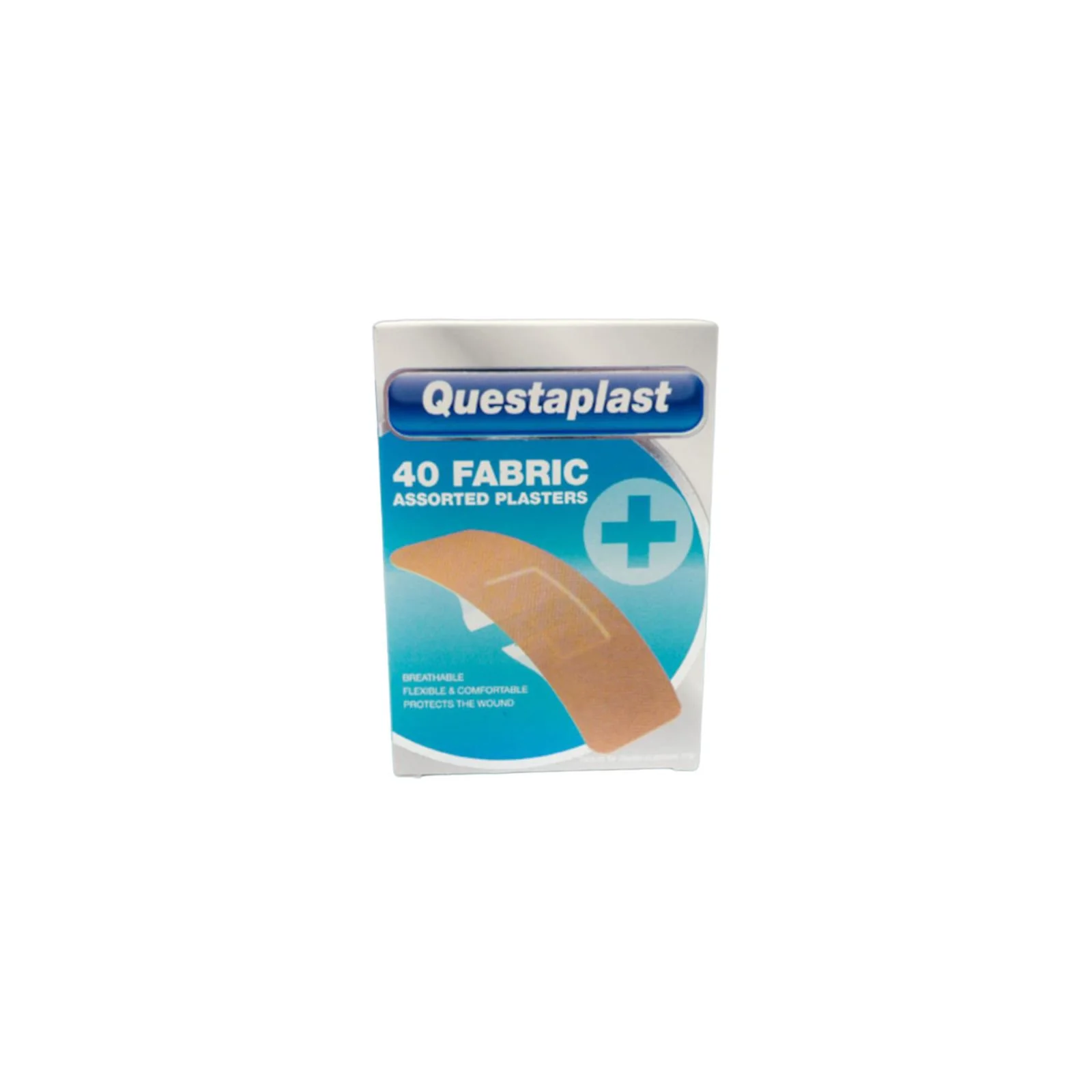 Questaplast Assorted Clear Fabric Plasters 40's