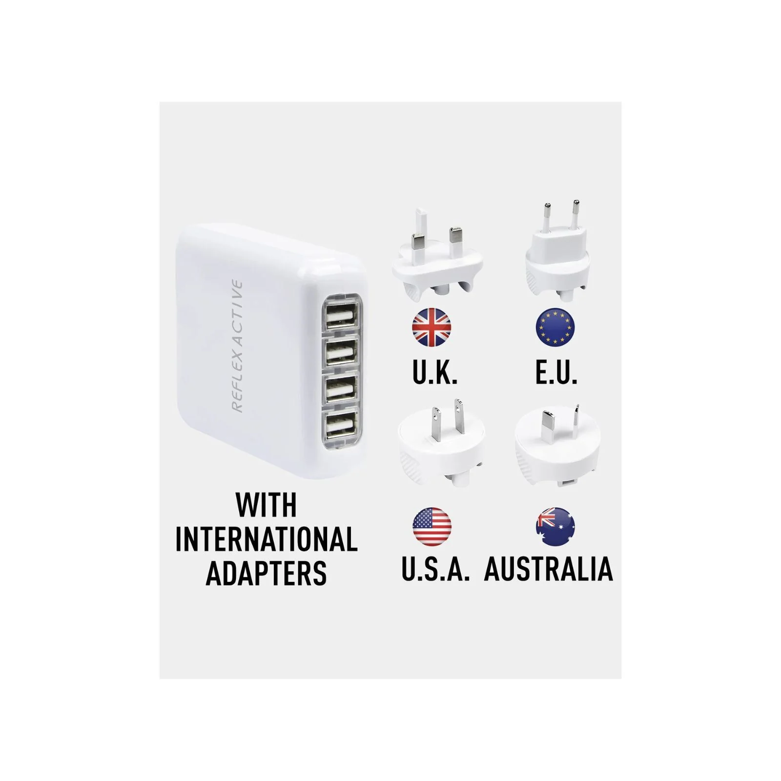 Reflex Active Multi Port Power Plug