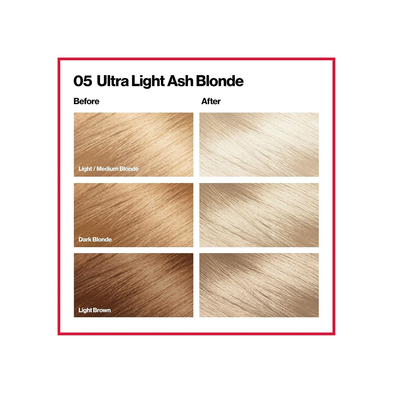 Revlon colorsilk Beautiful Color, 05 Ultra Light Ash Blonde - Image 2