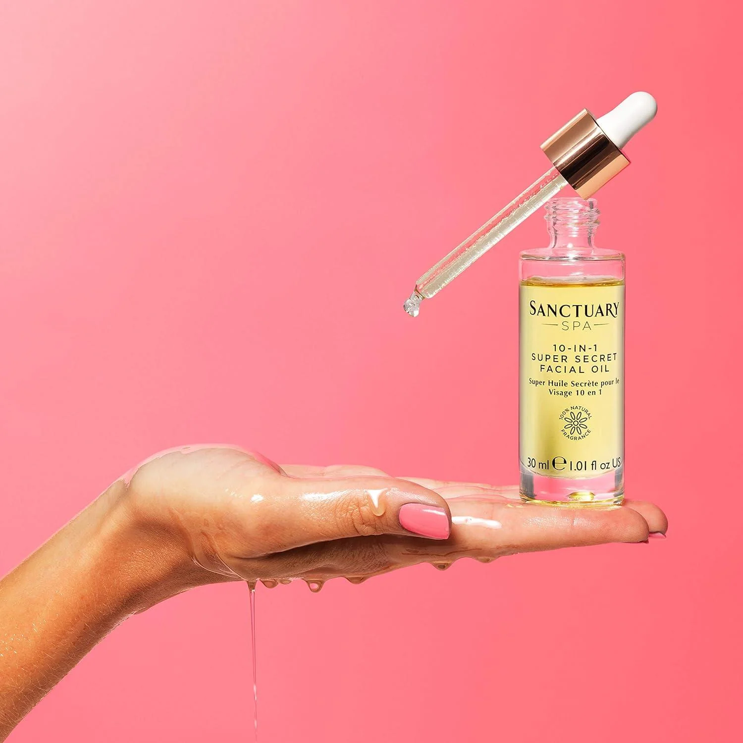 Sanctuary Spa Facial Oil 10-in-1 Super Secret Facial Oil 30ml - Image 3