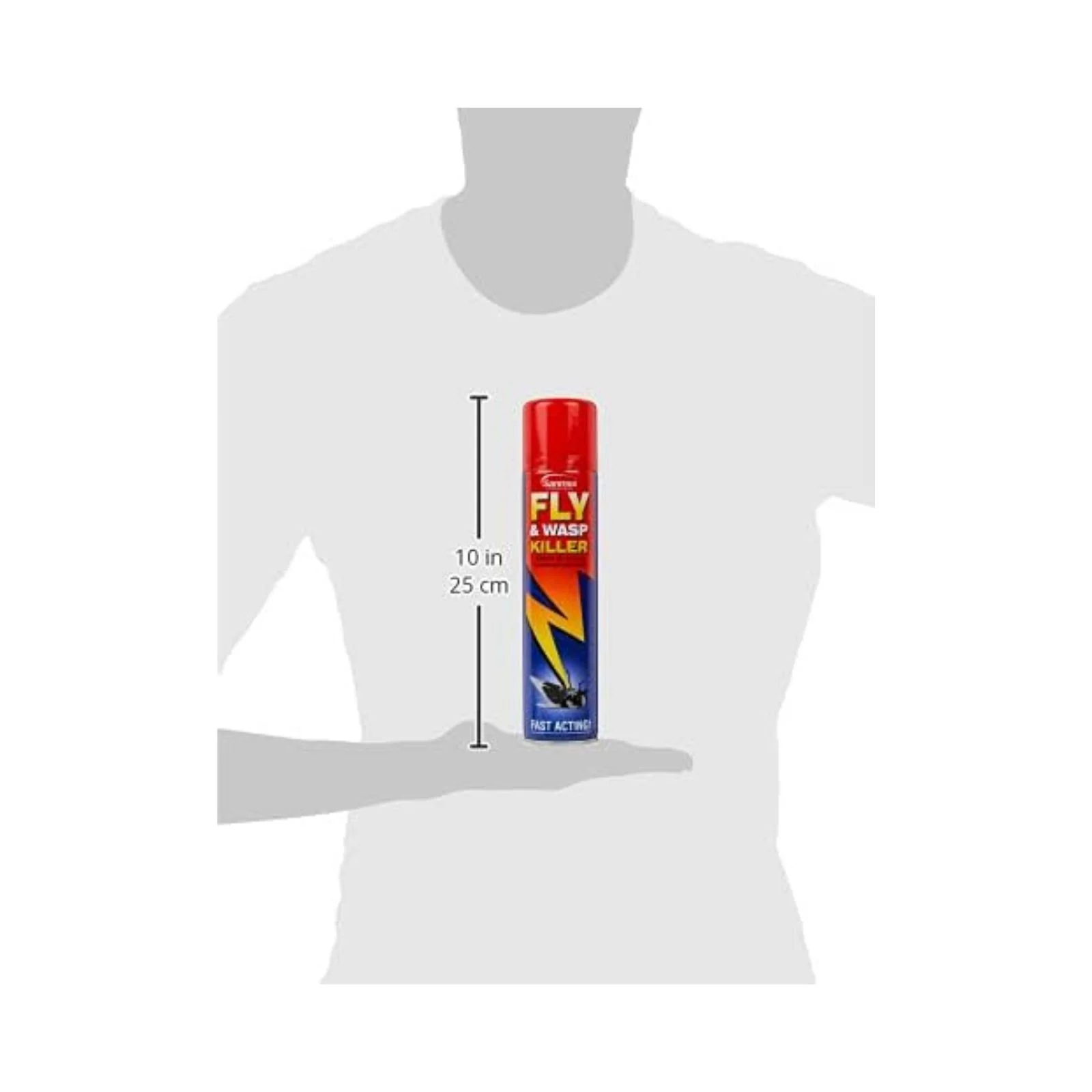 Sanmex Fly & Wasp Killer Sprays 300ml - Image 2