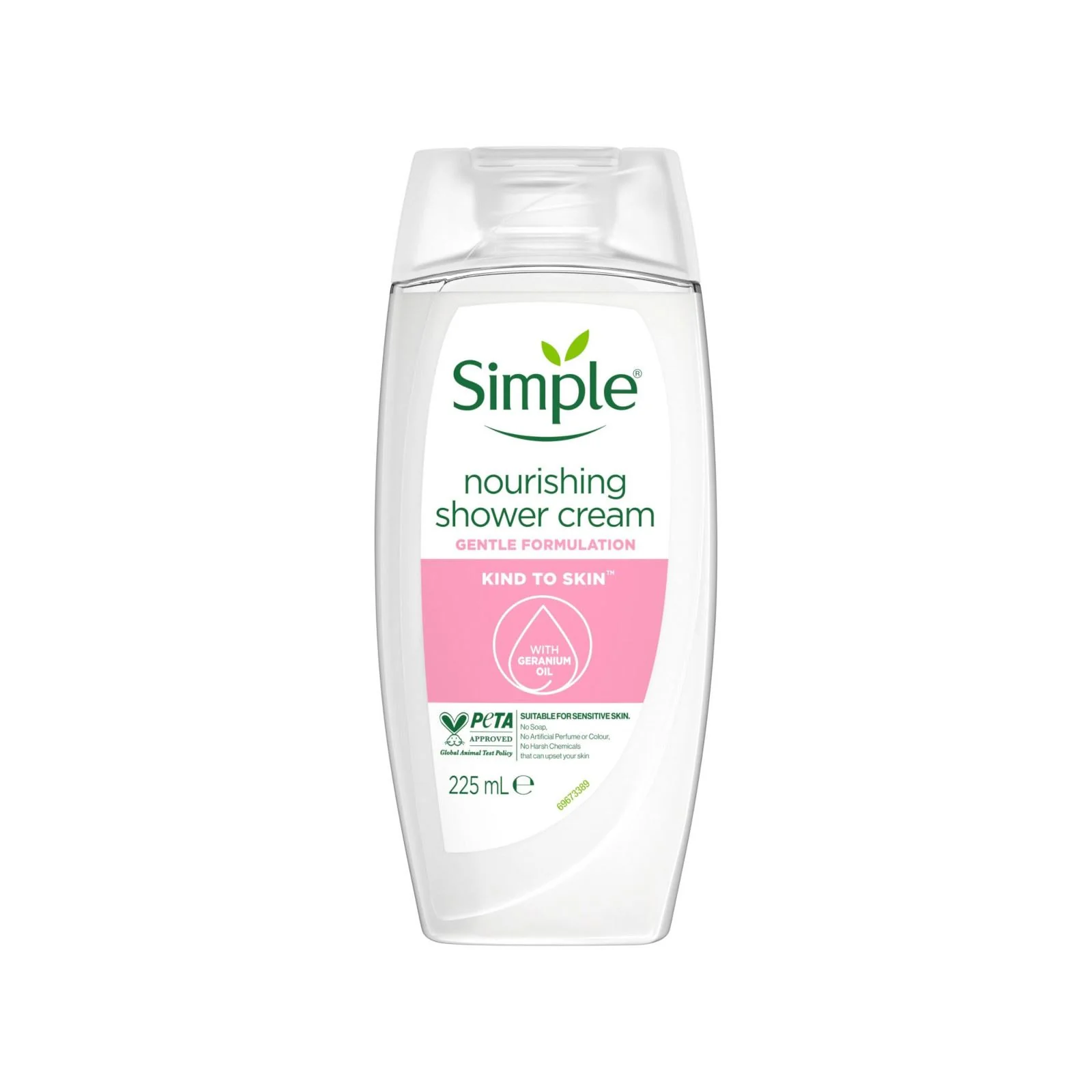 Simple Nourishing Shower Gel 225 ml