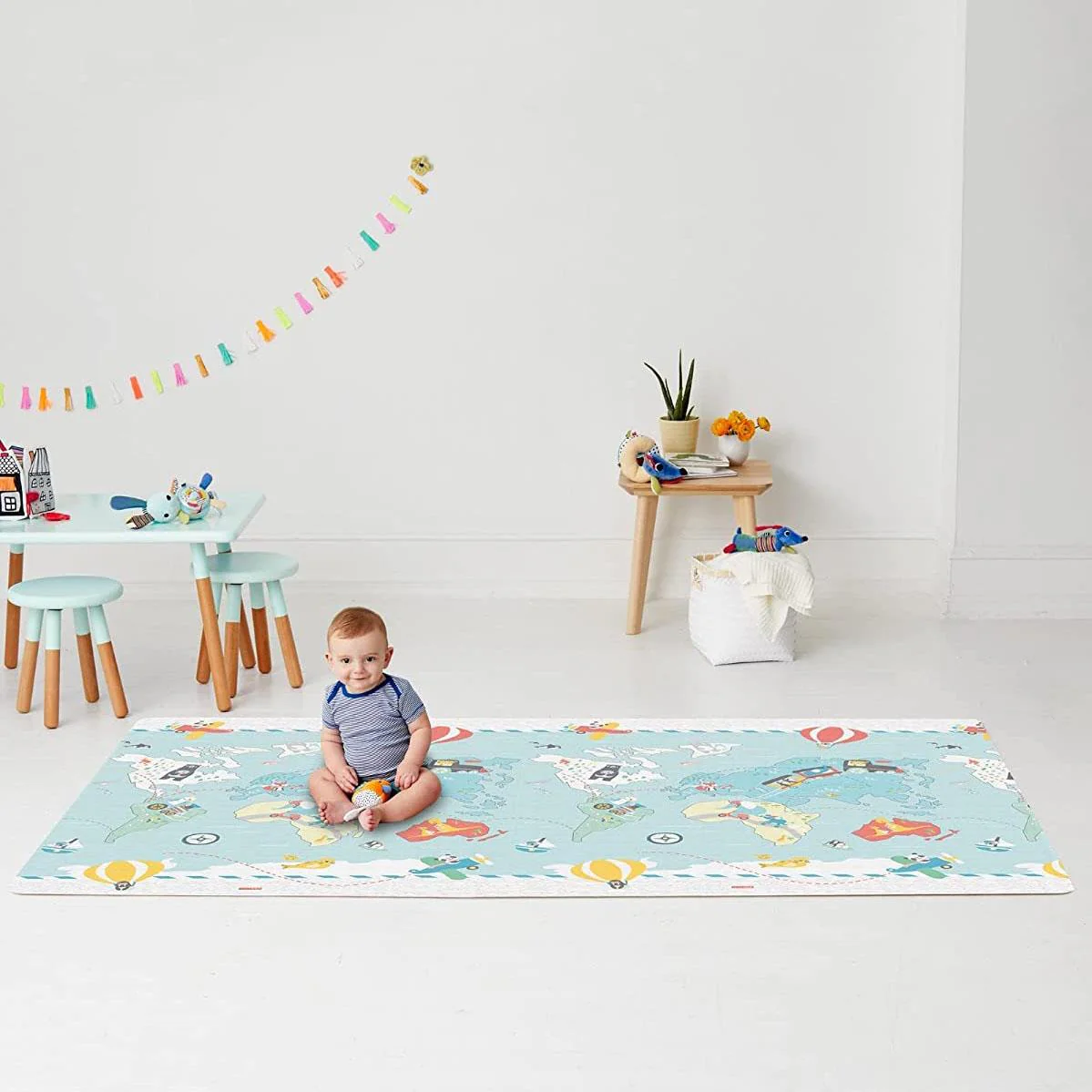 Skip Hop Reversible Playmat - Little Travellers - Image 4