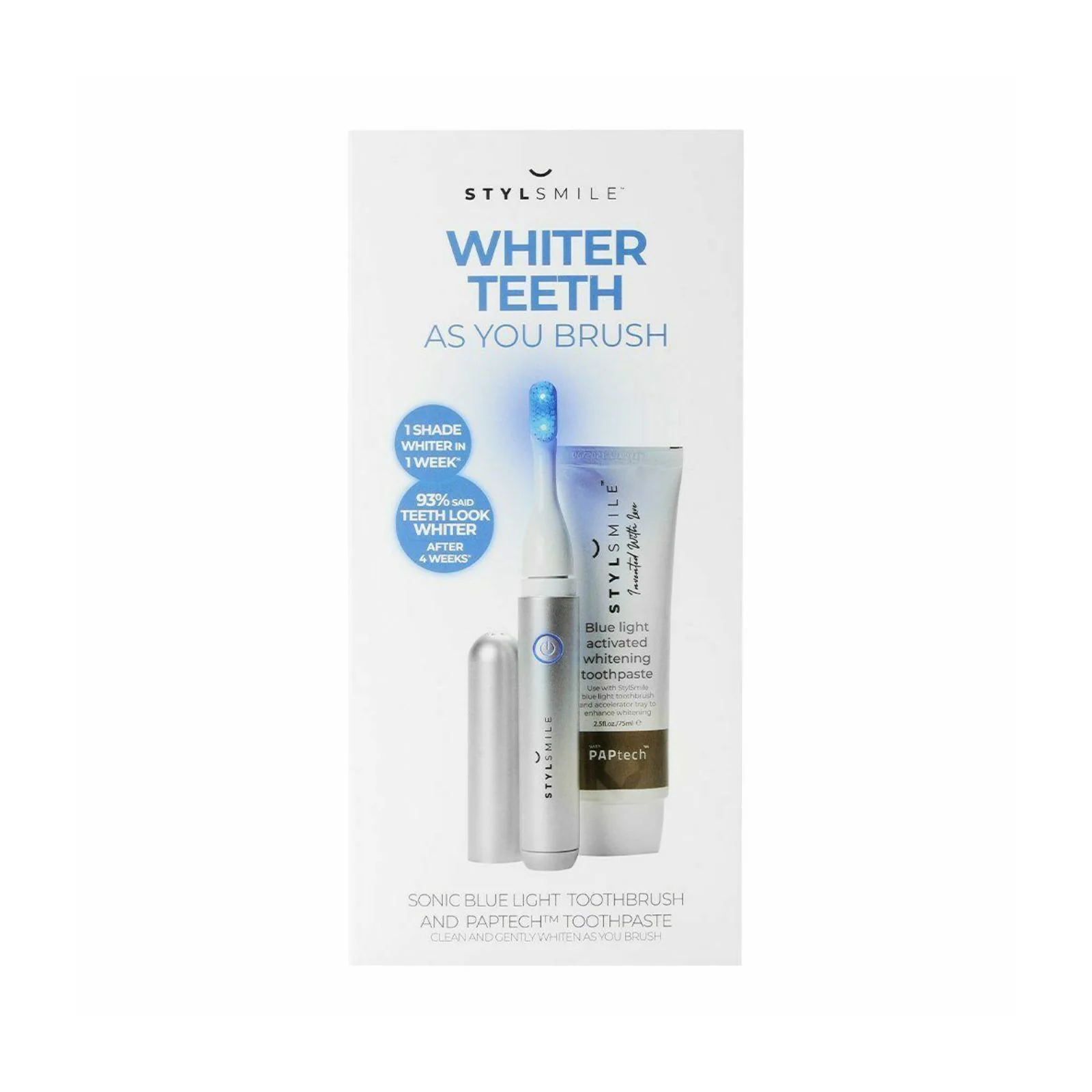 Stylsmile Whiter Teeth Whitening Set Toothbrush and Toothpaste - Image 2