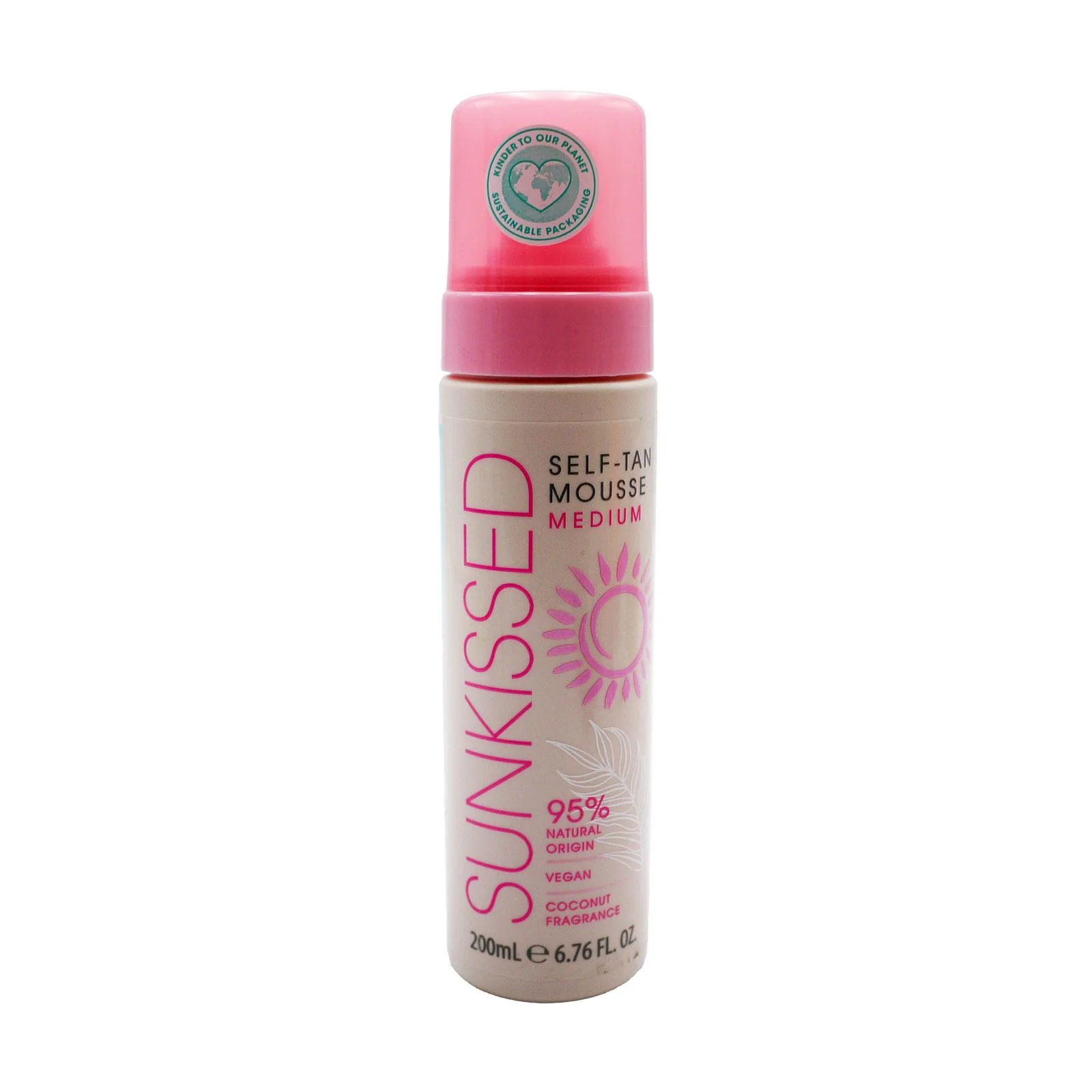 Sunkissed Medium Self-Tan Mousse 200ml