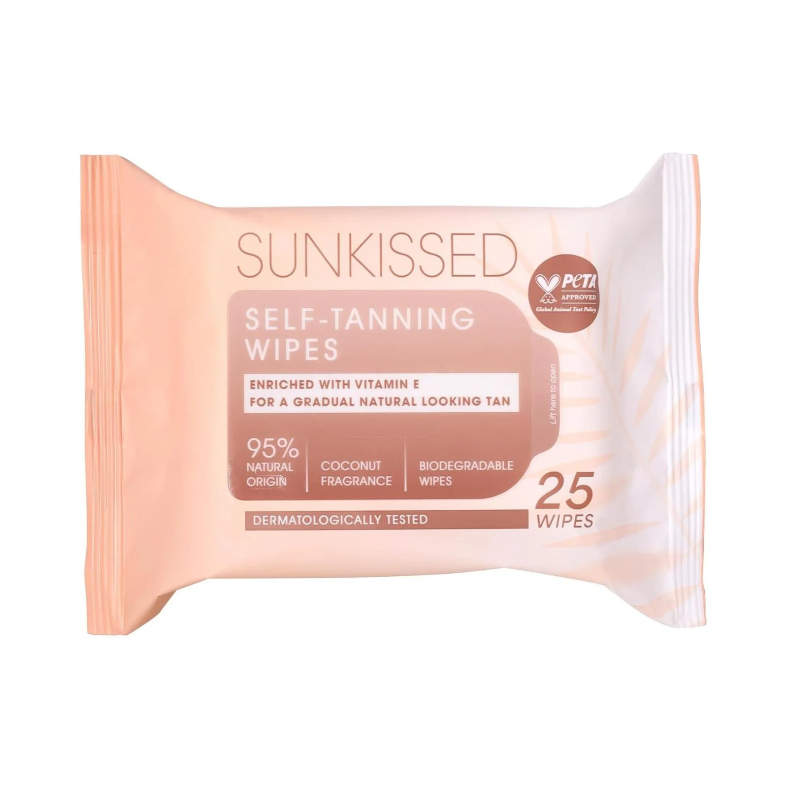 Sunkissed Self-Tanning Wipes 25's