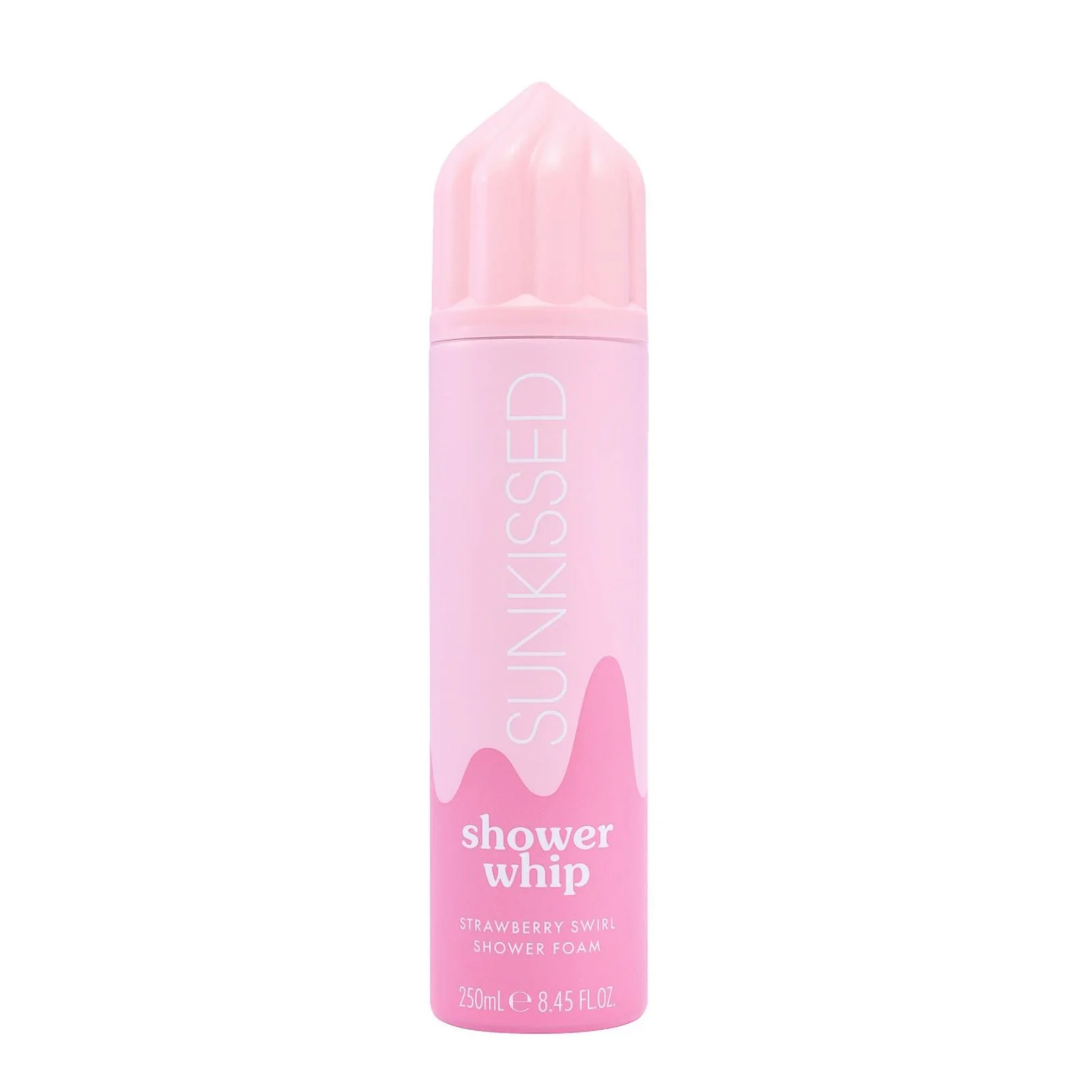Sunkissed Shower Whip Strawberry Swirl 250ml