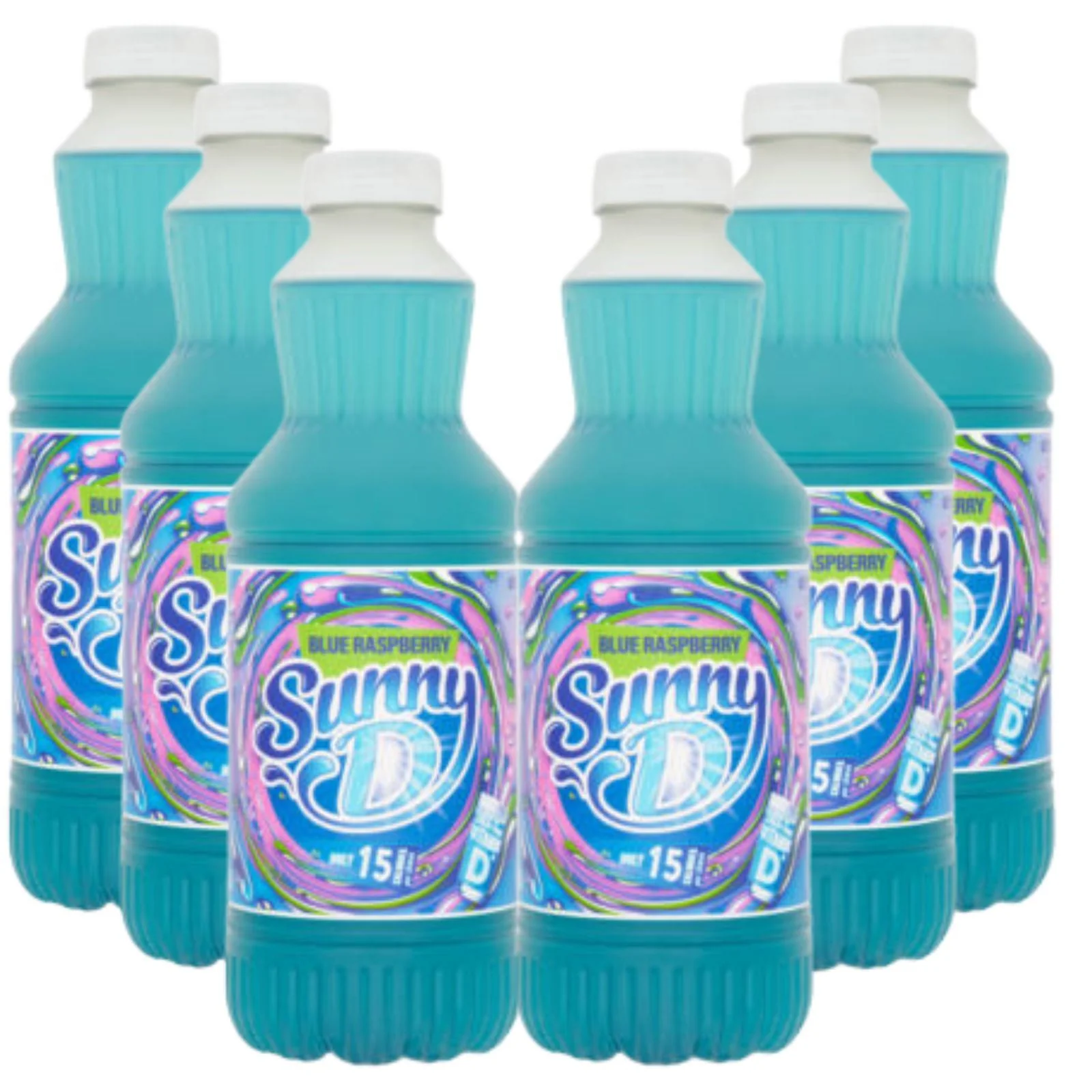 SUNNY D BLUE RASPBERRY 1litre (Box of 6)