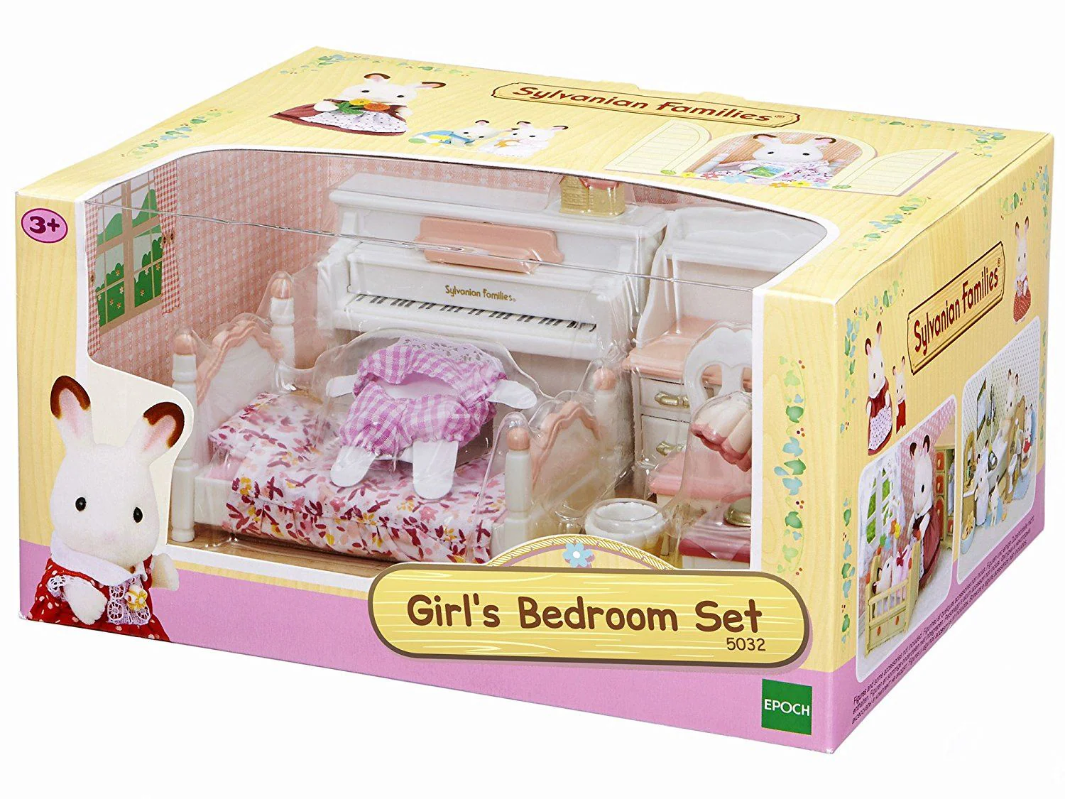 Sylvanian Families Girls Bedroom Set