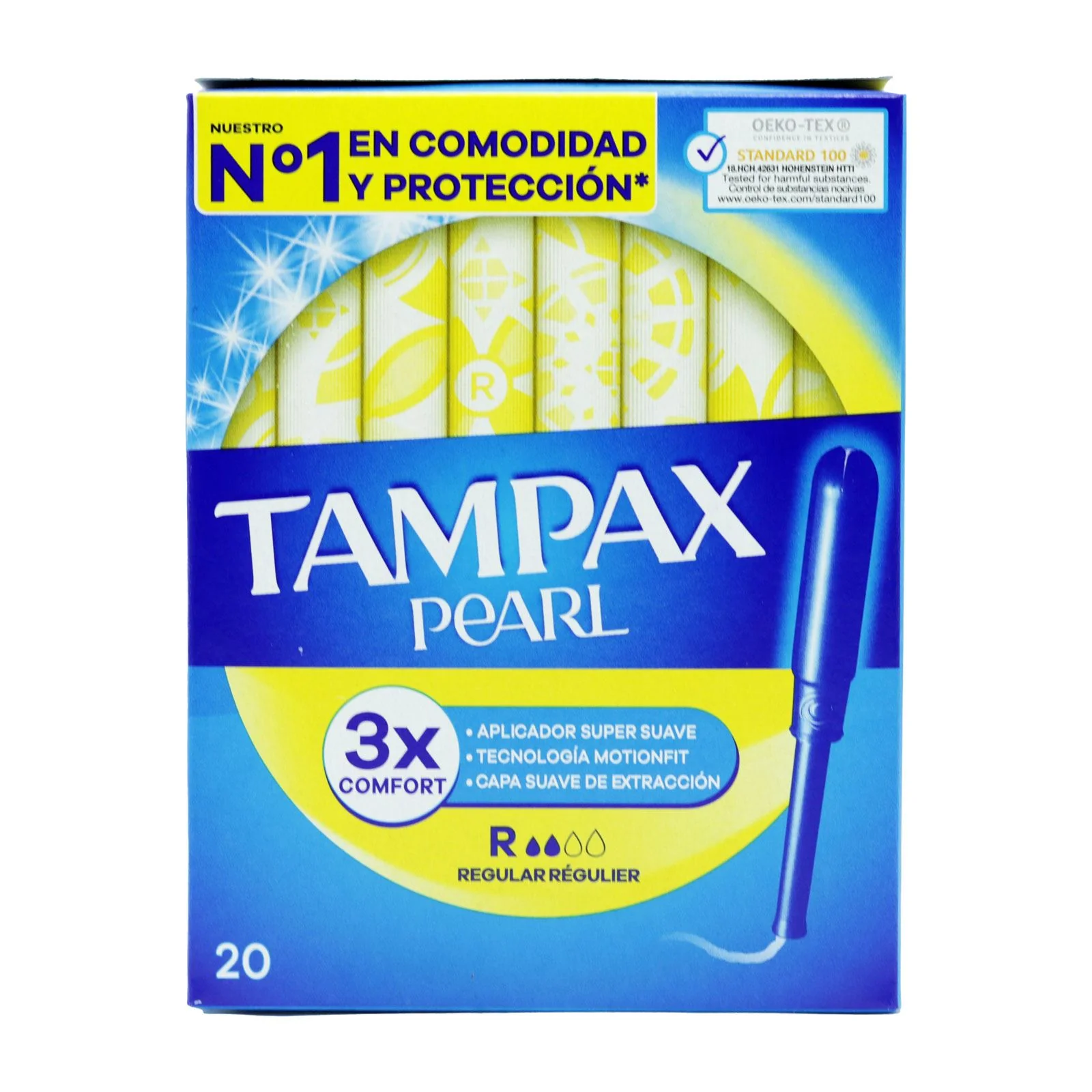 Tampax Compak Pearl Tampons Regular 20s