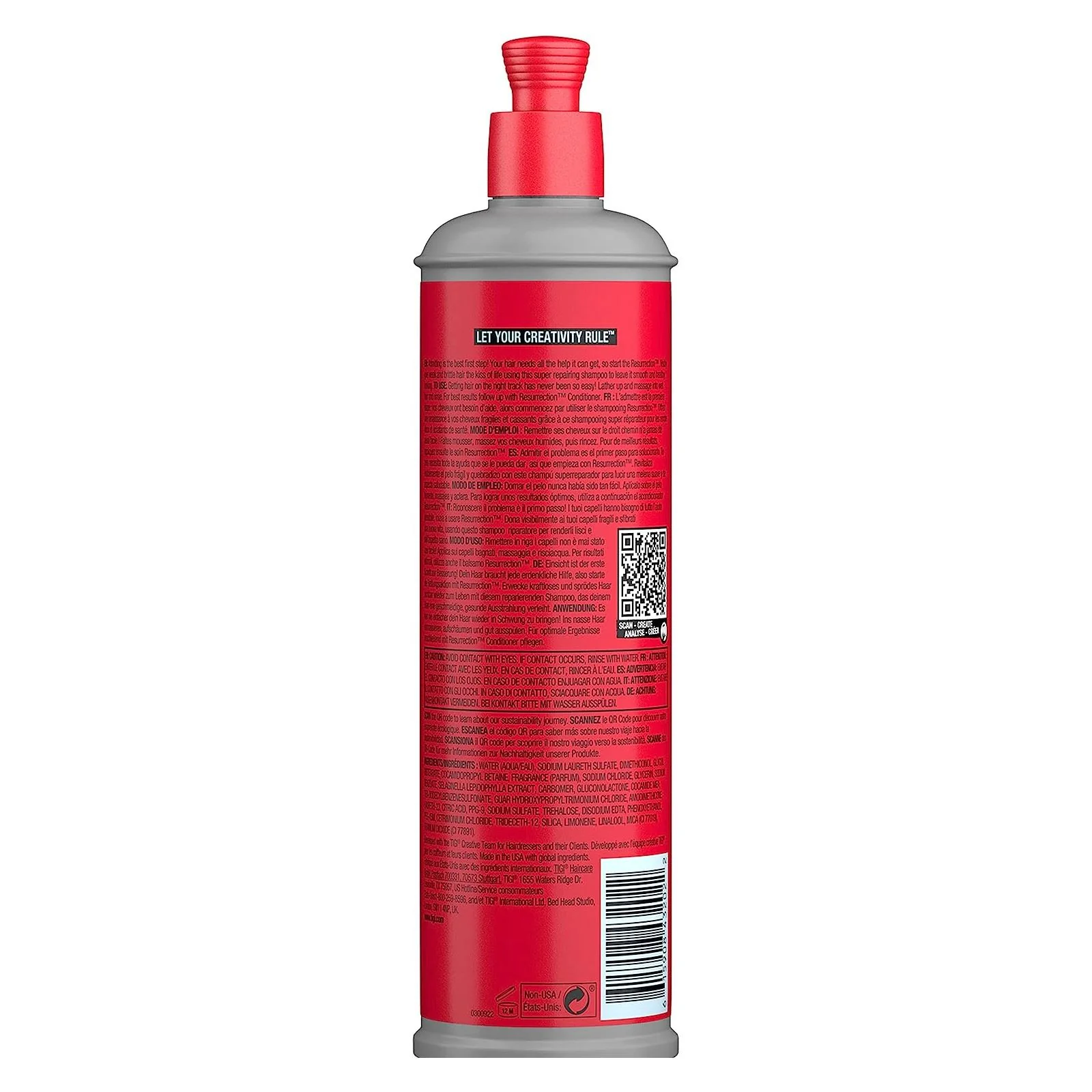 TIGI Resurrection Super Repair Shampoo 400 ml - Image 2