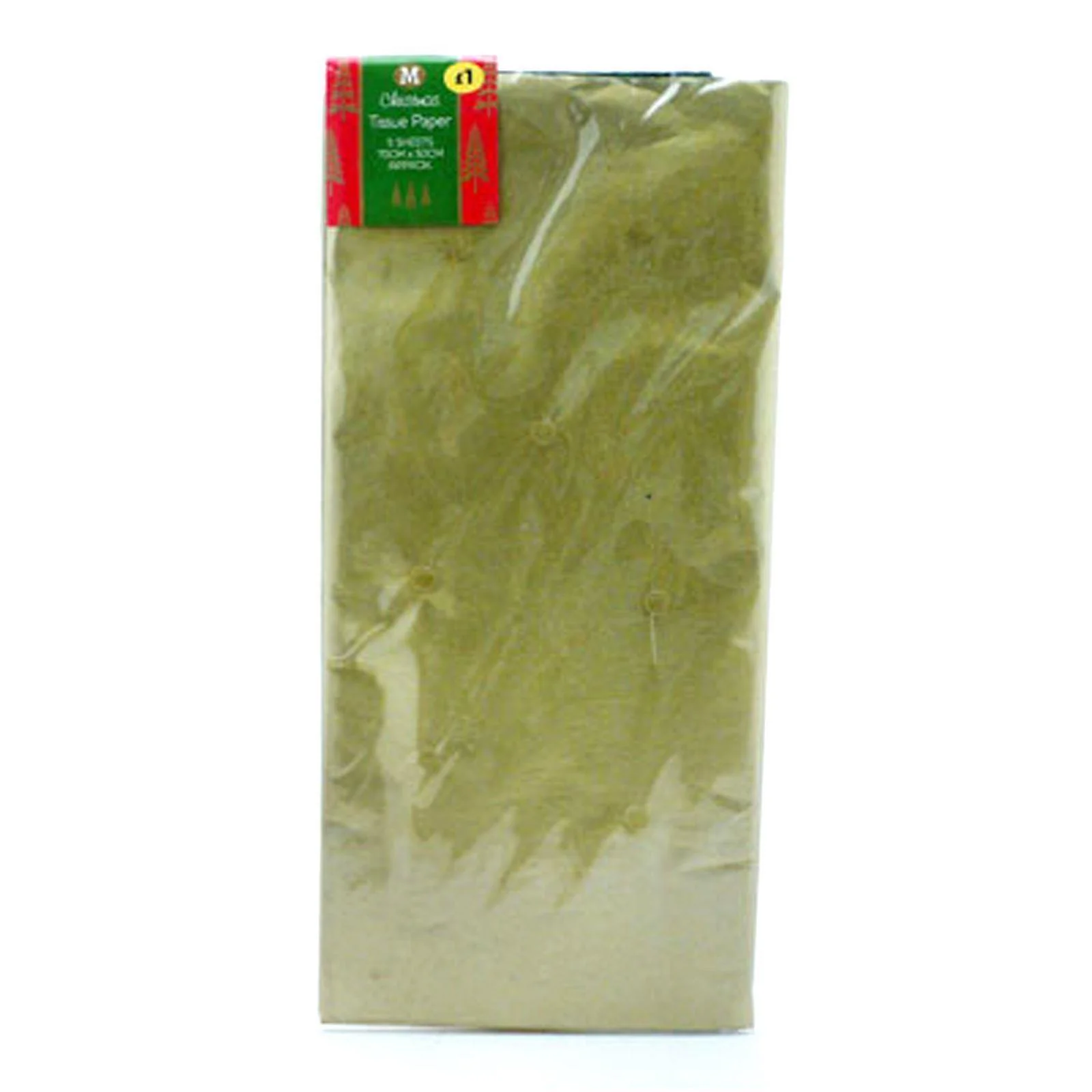 Christmas Gold Tissue Paper for Wrapping and Gift Boxes