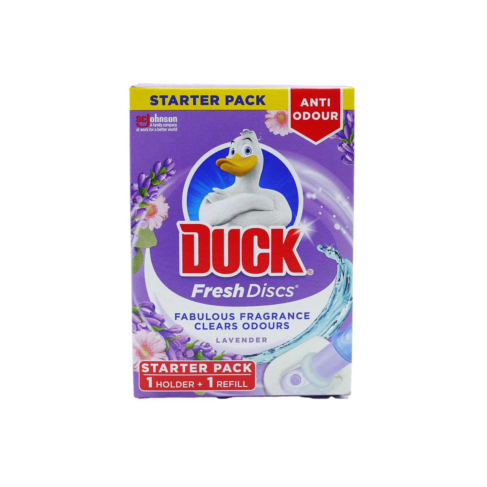 Toilet Duck Disc Lavender