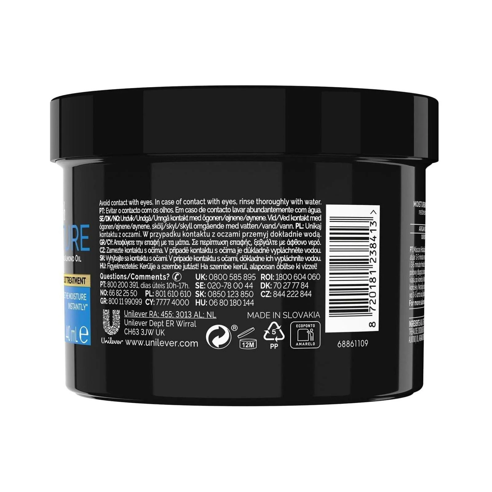 TRESemme Rich Moisture Hair Mask Argan Oil and Almond Oil Moisturising and Hydrating 440ml - Image 5