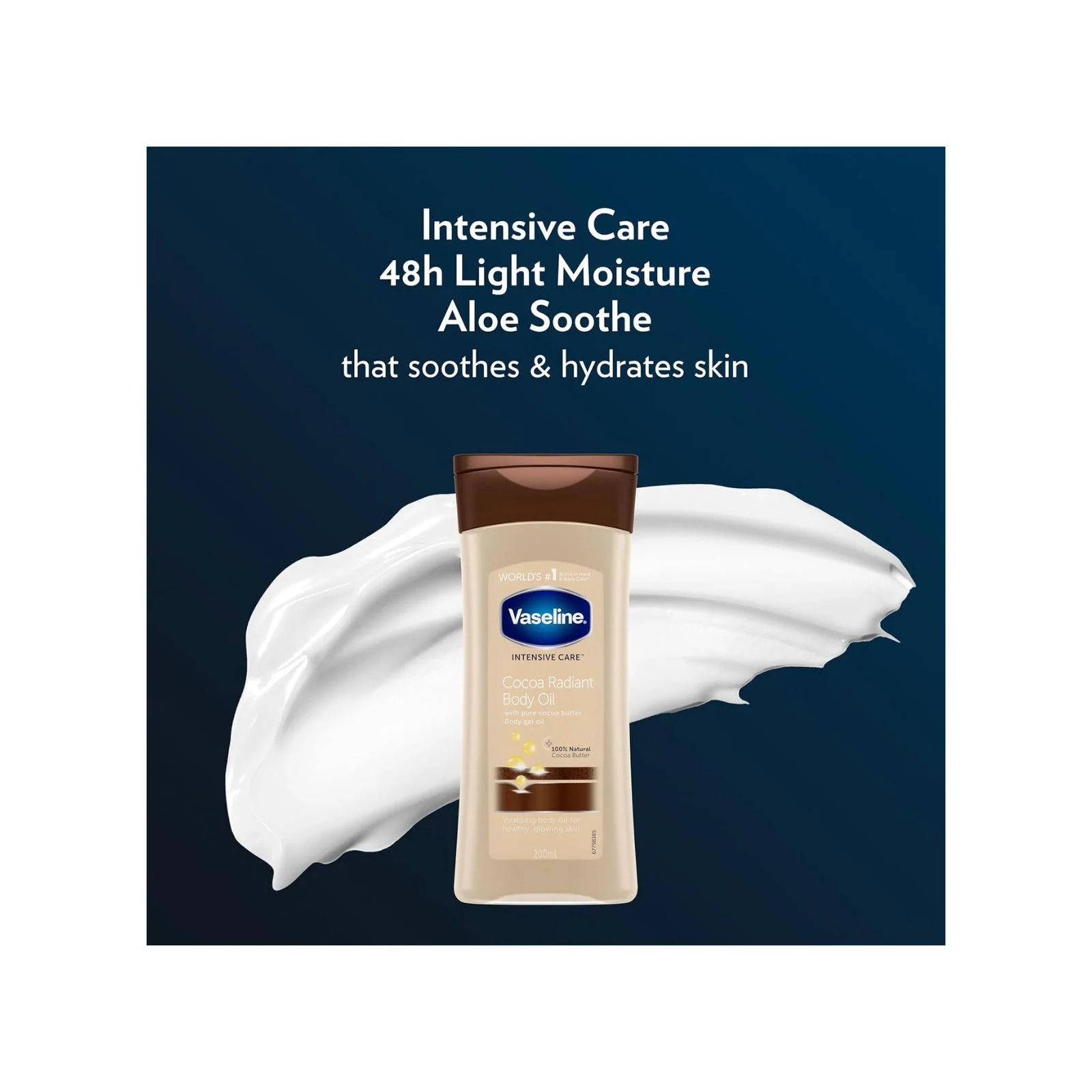 Vaseline Intensive Care Cocoa Radiant Body Oil 200 ml - Image 5