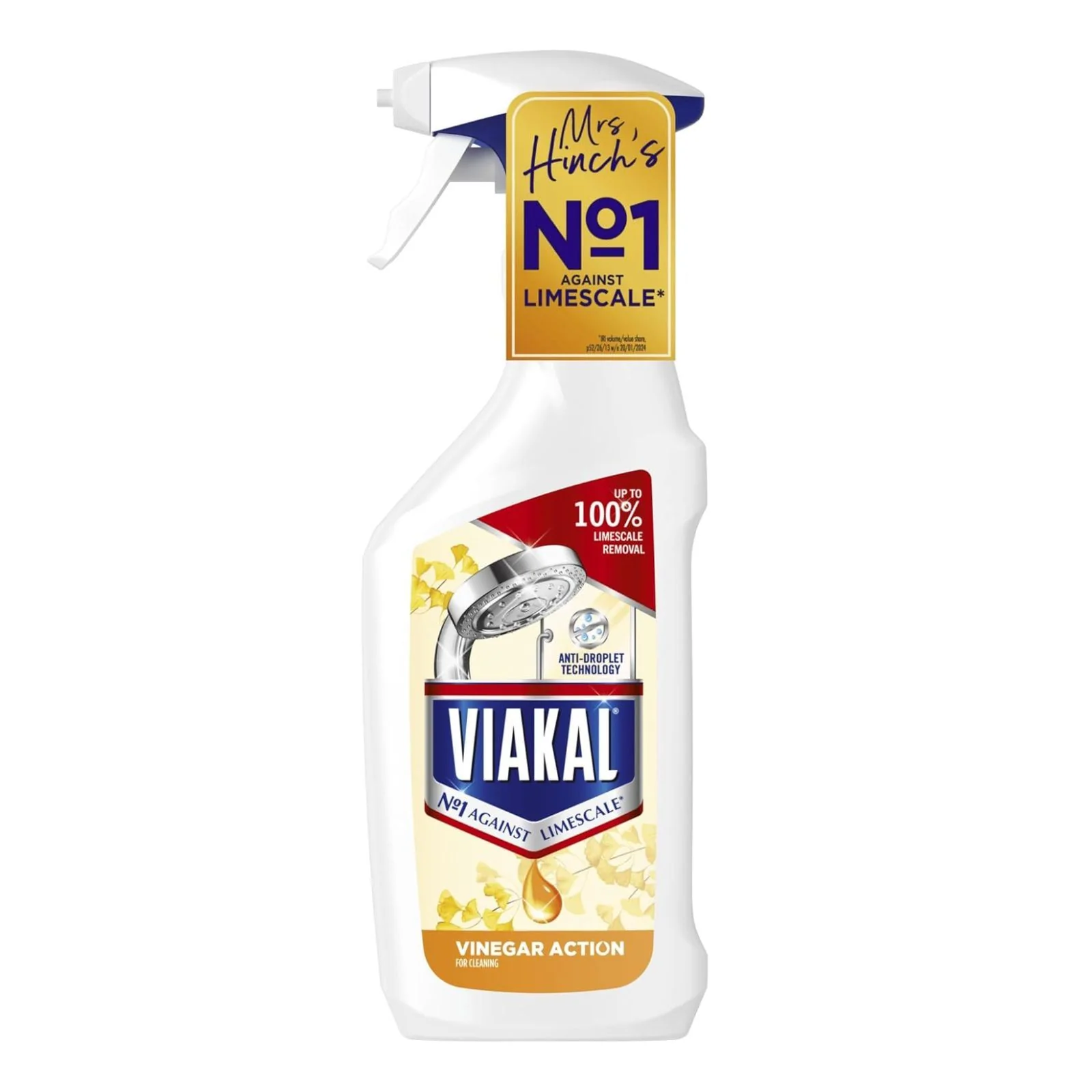 Viakal Limescale Remover Spray Vinegar Action 500ml
