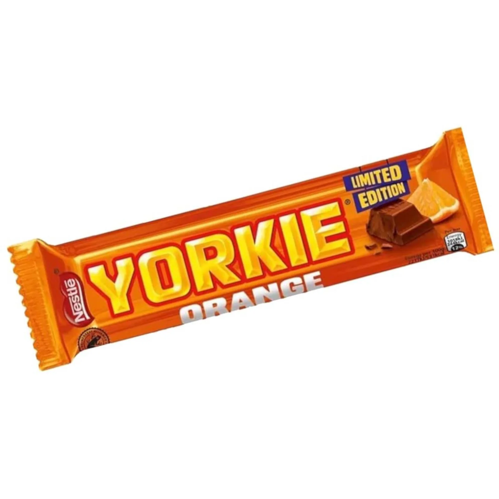 Yorkie Orange Limited Edition Milk Chocolate Bar 46g