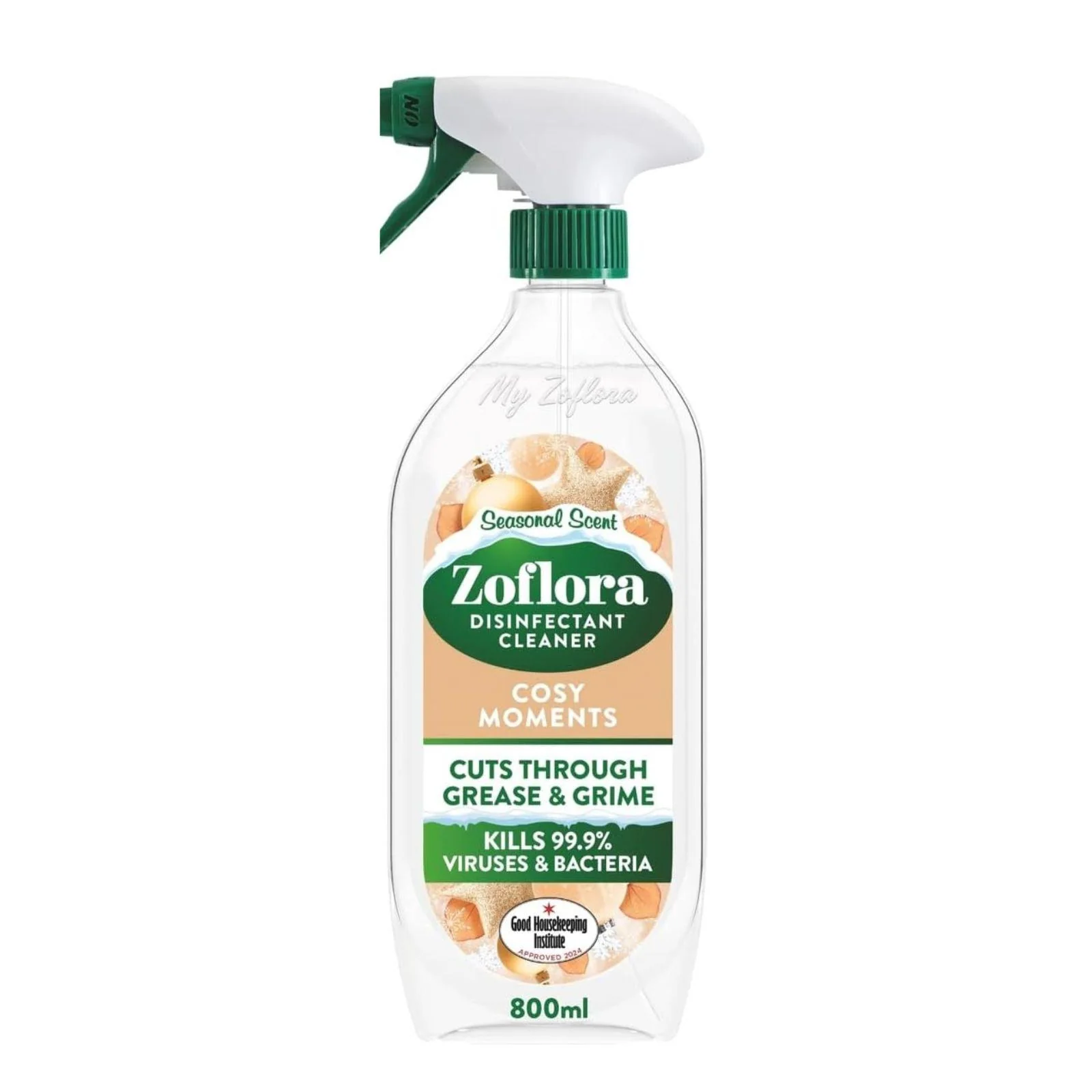 Zoflora Cosy Moments Multipurpose Disinfectant Trigger Spray, 800ml