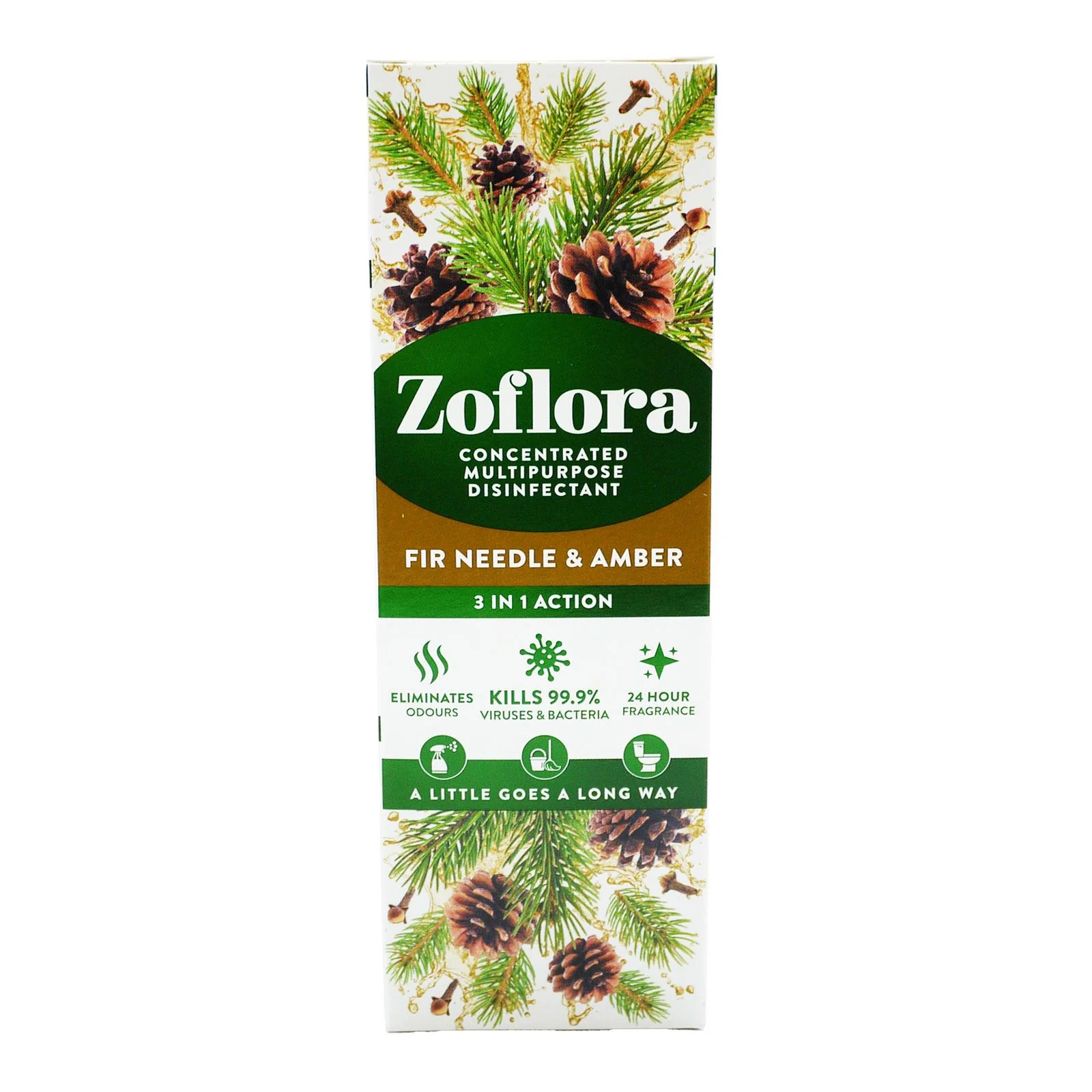 Zoflora Fir Needle & Amber Multipurpose Disinfectant 250ml